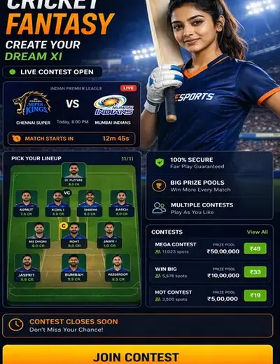 Tigre777 (tiger 777) fantasy cricket & matchday visual 3